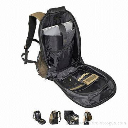 Backpack, padded back panel
